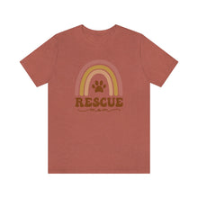 Load image into Gallery viewer, Rescue mom tshirt in heather clay
