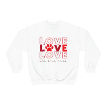 Load image into Gallery viewer, Love has Four Paws Sweatshirt
