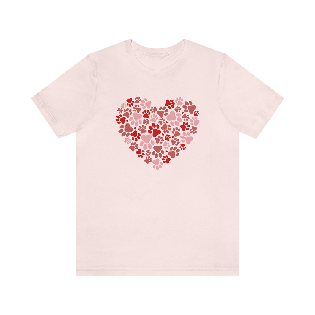 Heart Paw Print Shirt