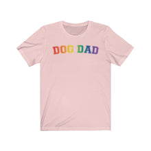 Load image into Gallery viewer, Pride Dog Dad Shirt in pink
