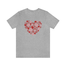 Load image into Gallery viewer, Heart Paw Print Shirt
