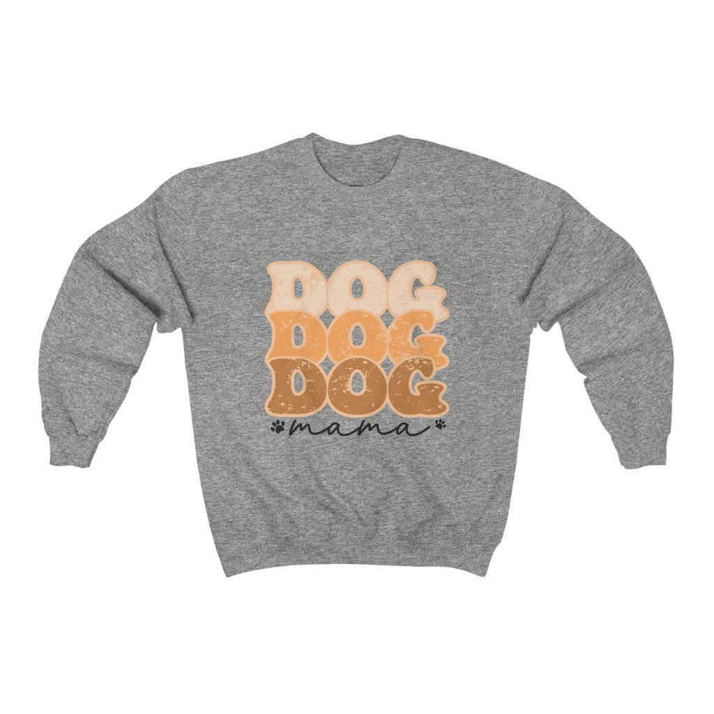 Dog Mama Sweatshirt in grey