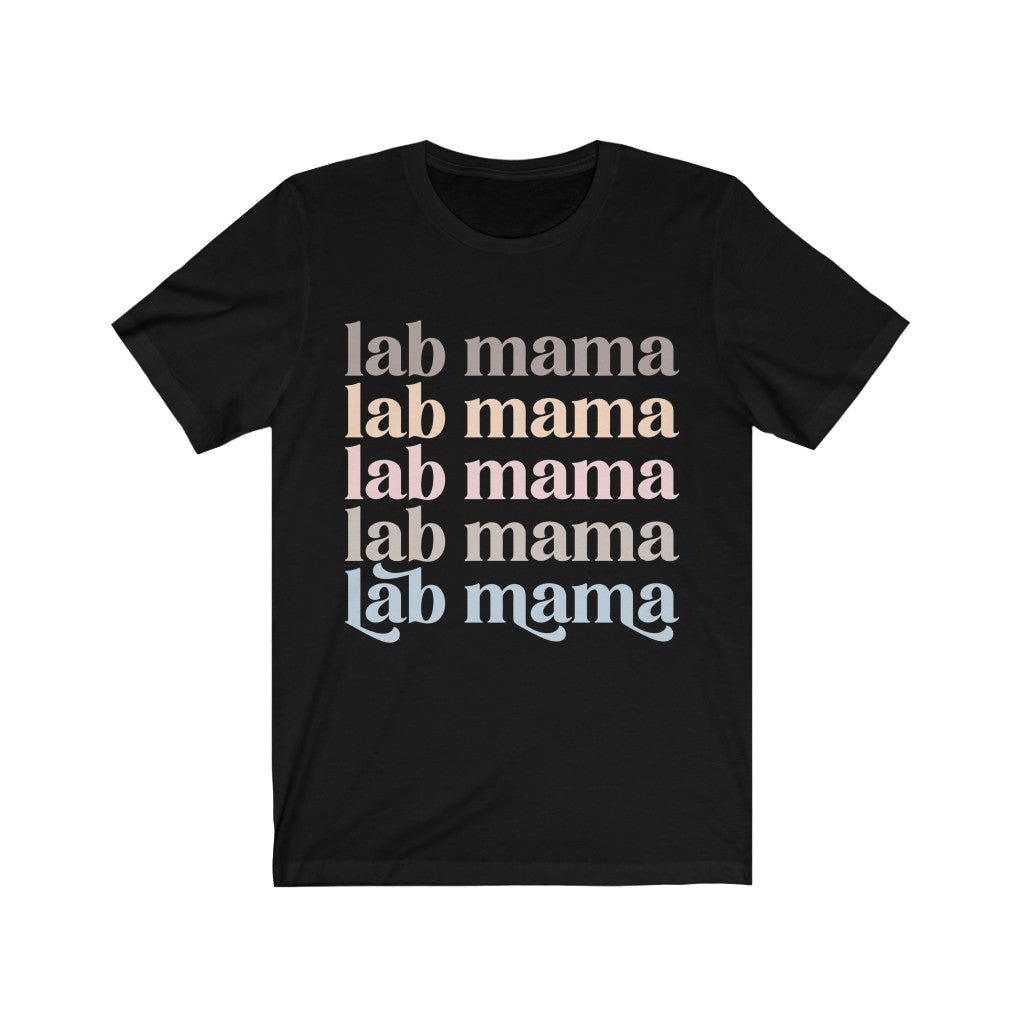 Lab Mama Retro Pastel Tshirt