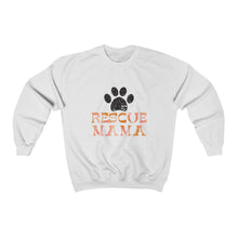 Load image into Gallery viewer, Rescue Mama Sweatshirt in white
