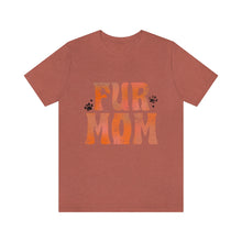 Load image into Gallery viewer, Fur Mom Heather Clay Tee
