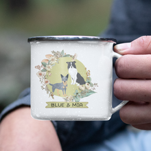 Load image into Gallery viewer, custom dog enamel mug
