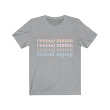 Load image into Gallery viewer, pastel rescue mom tshirt
