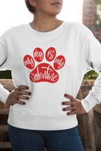 Load image into Gallery viewer, Dog mom Valentine Sweatshirt
