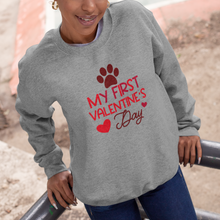 Load image into Gallery viewer, pet lover valentine sweatshirt
