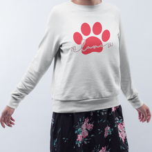 Load image into Gallery viewer, Paw Love Dog Mom Sweatshirt
