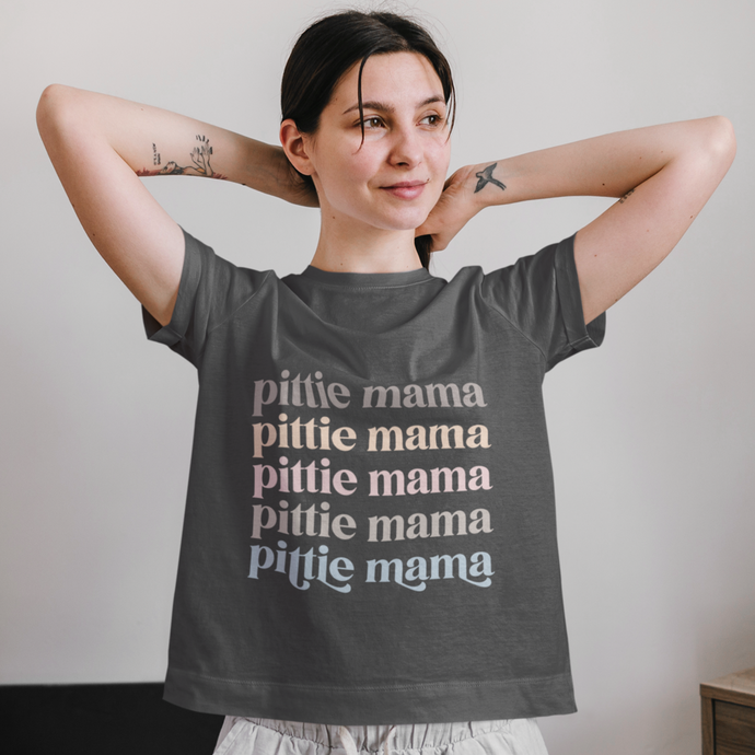 Pitbull mom shirt