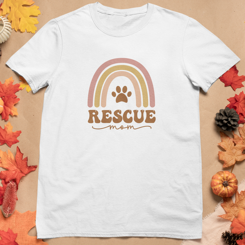 Rescue mom t-shirt