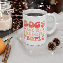 Load image into Gallery viewer, Dogs are My Favorite People mug
