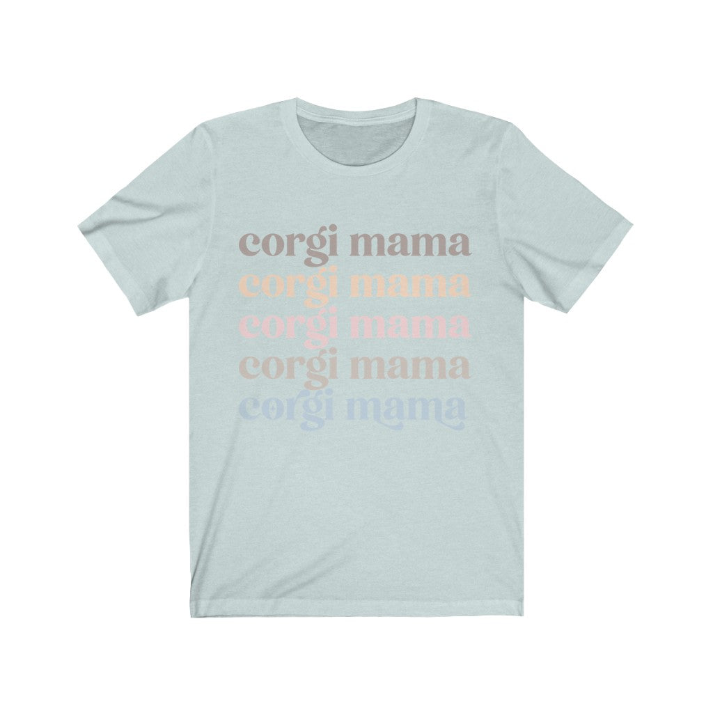 corgi mama t-shirt
