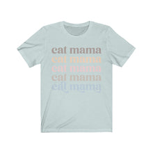 Load image into Gallery viewer, cat mama pastel t shirt
