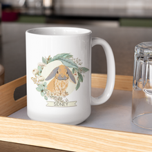 Load image into Gallery viewer, Bunny coffee mug
