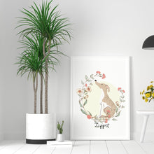 Load image into Gallery viewer, Personalised Dog Printable Portrait
