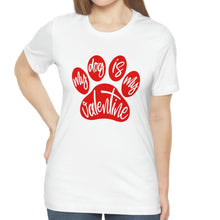 Load image into Gallery viewer, Dog mom Valentine tee
