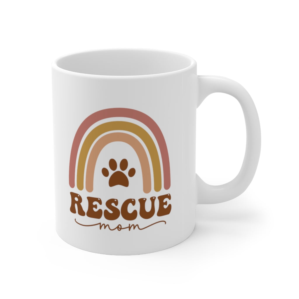 Cat Rescue Mom Mug Gift