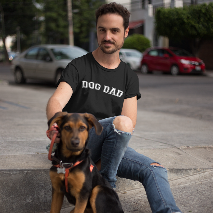 Dog Dad shirt in black