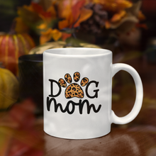 Load image into Gallery viewer, Stylish dog mom leopard mug

