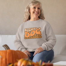 Load image into Gallery viewer, Blessed &amp; Dog Obsessed Sweatshirt
