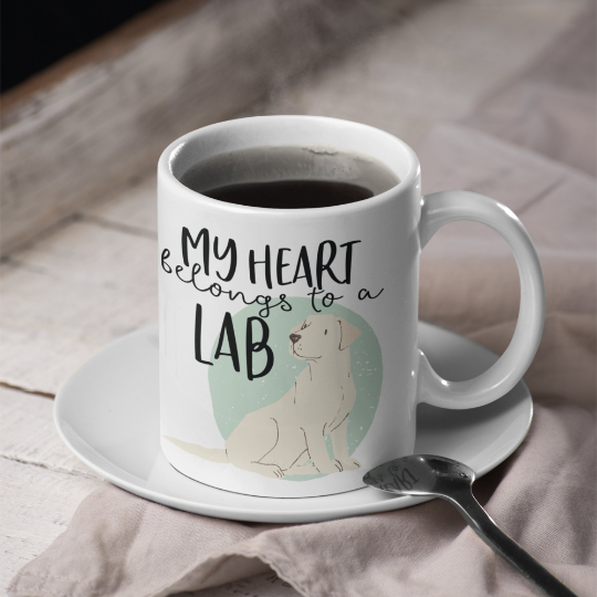 My Heart Belongs to a Lab Mug