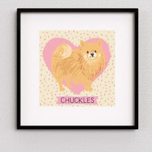 Load image into Gallery viewer, Personalized Valentine&#39;s Day Pet Digital Portrait
