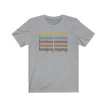 Load image into Gallery viewer, Athletic Heather Boston Mama Tshirt
