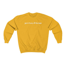 Load image into Gallery viewer, Here to pet all dogs gold sweatshirt
