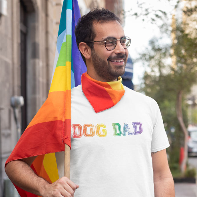 Dog dad pride t-shirt