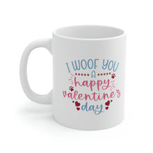 Load image into Gallery viewer, I Woof You A Happy Valentine&#39;s Day Mug
