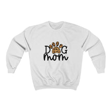 Load image into Gallery viewer, Dog Mom Sweartshirt in white
