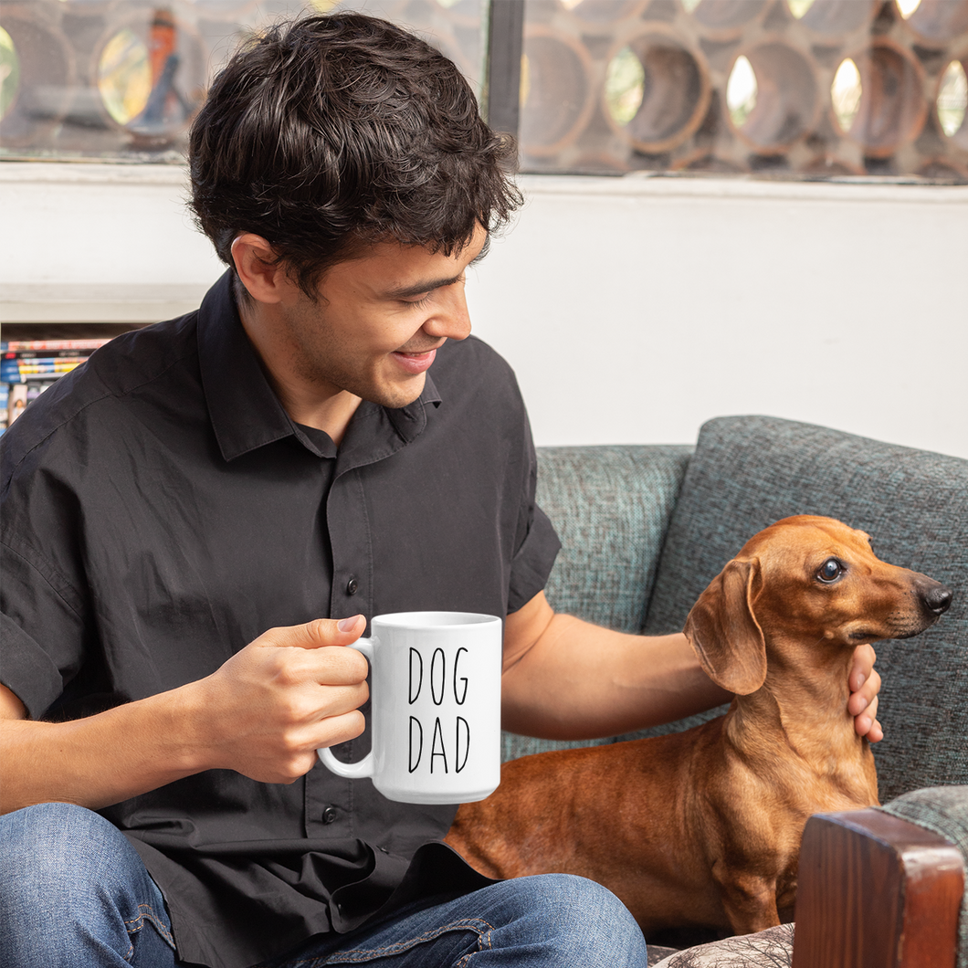 Dog Dad coffee mug