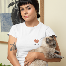 Load image into Gallery viewer, Love my cat t shirt
