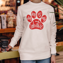 Load image into Gallery viewer, Dog mom Valentine Sweater
