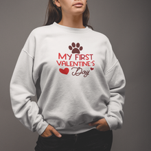 Load image into Gallery viewer, pet valentine&#39;s sweatshirt
