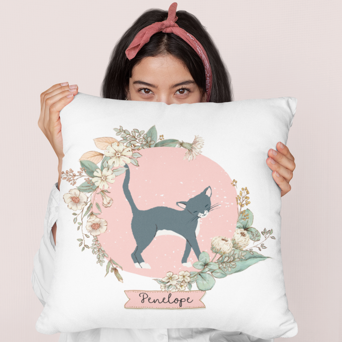 Cat pillow cover