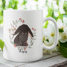 Load image into Gallery viewer, Bunny coffee mug
