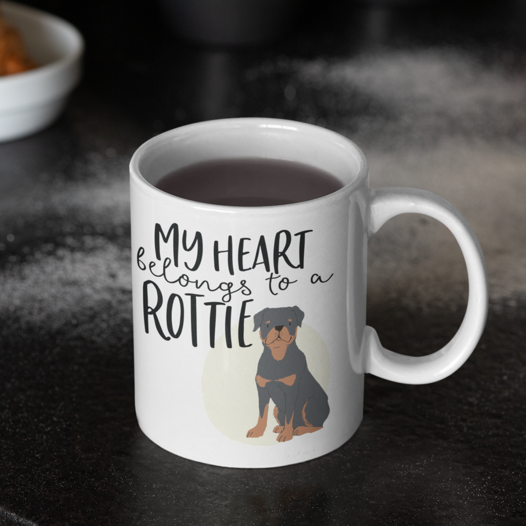 Rottie gift mug